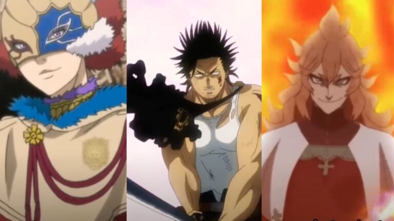 8 Stongest Black Clover Captains