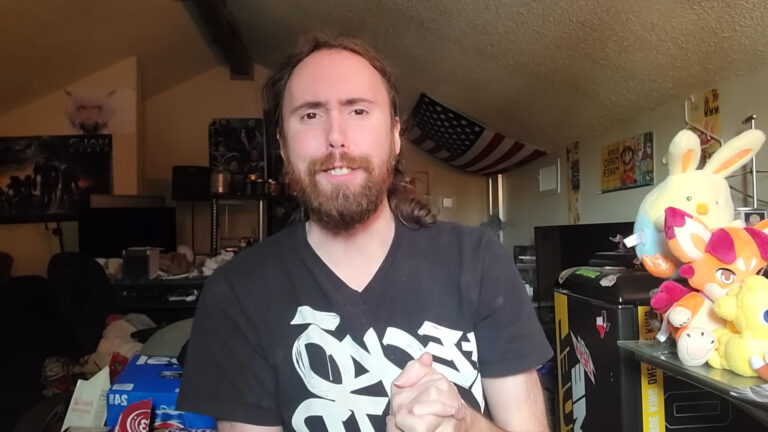 Asmongold in a YouTube video