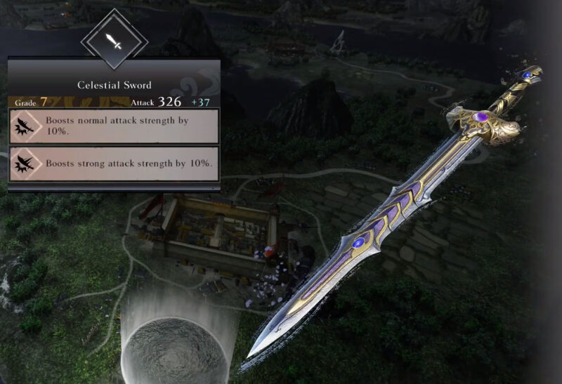 Dynasty Warriors Origins Celestial Sword Grade 7