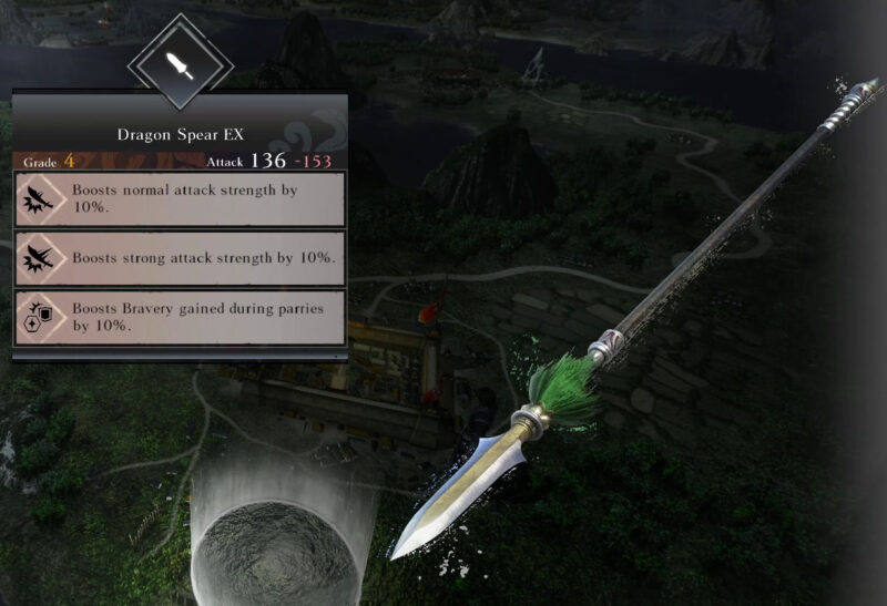 Dynasty Warriors Origins Dragon Spear EX Grade 4