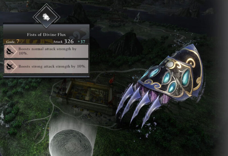 Dynasty Warriors Origins Fists of Divine Flux Grade 7