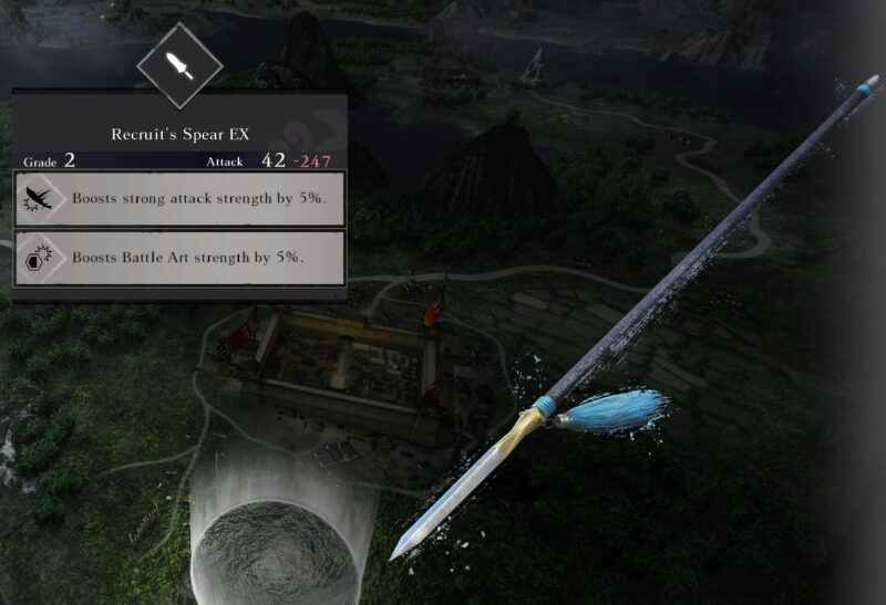 Dynasty Warriors Origins Recruit's Spear EX Grade 2