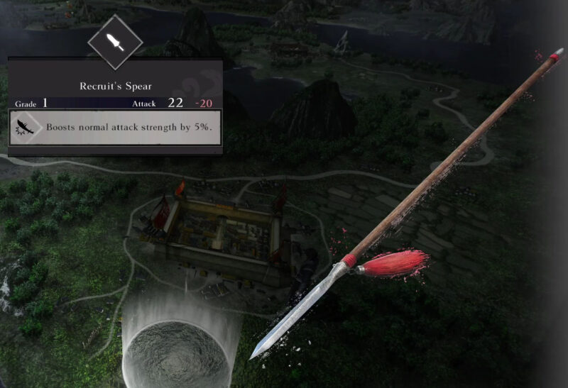 Dynasty Warriors Origins Recruit's Spear Grade 1