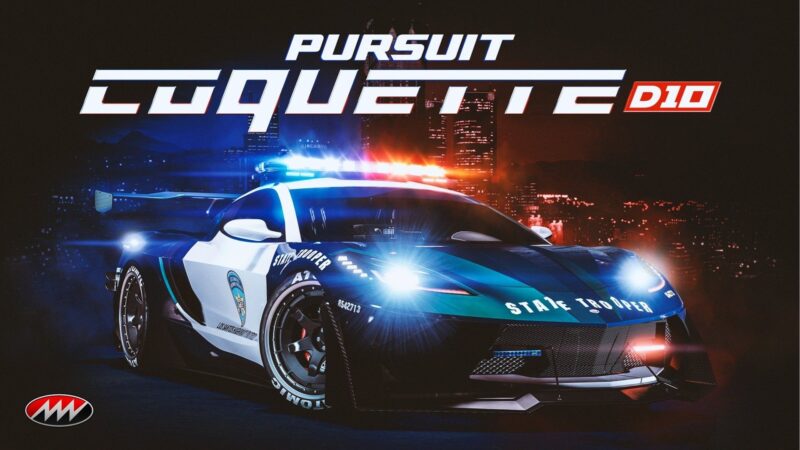 GTA Online Coquette D10 Pursuit