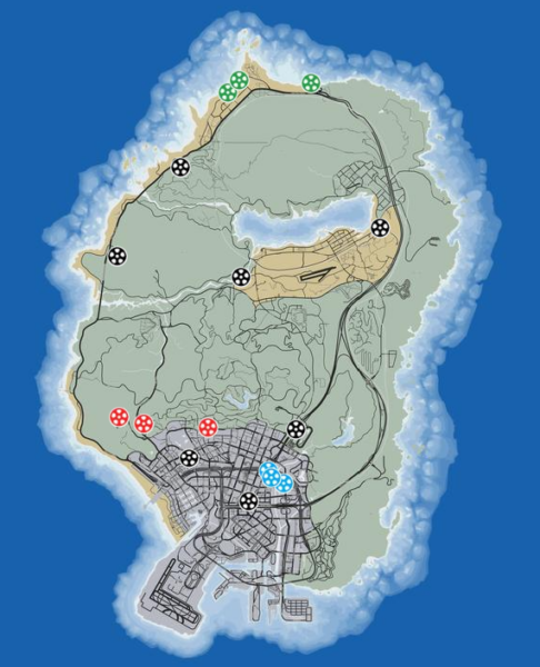 All GTA Online Movie Props Locations (Collectibles Guide) - Deltia's Gaming