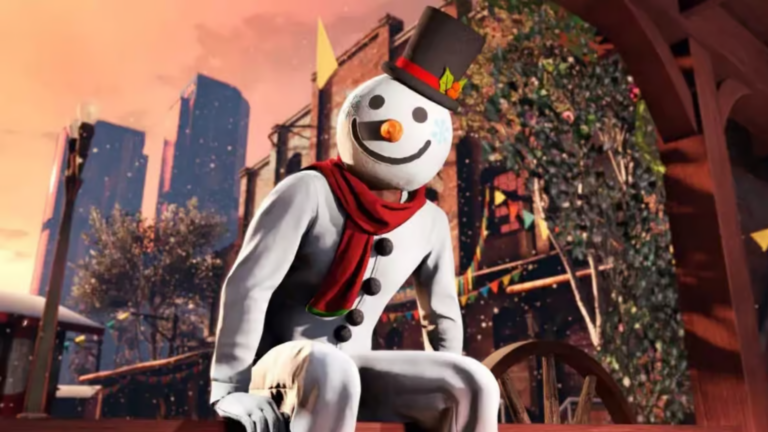 GTA Online Snowman