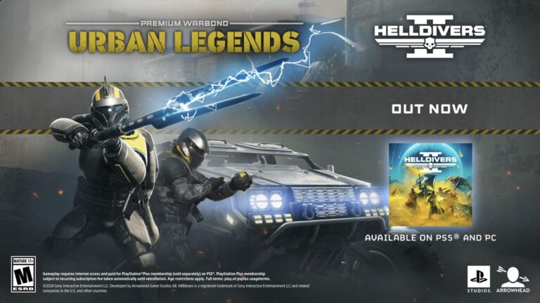 Helldivers 2 Urban Legends Warbond