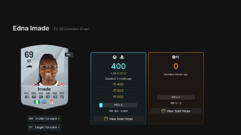 Edna Imade POTM SBC in EAFC 25