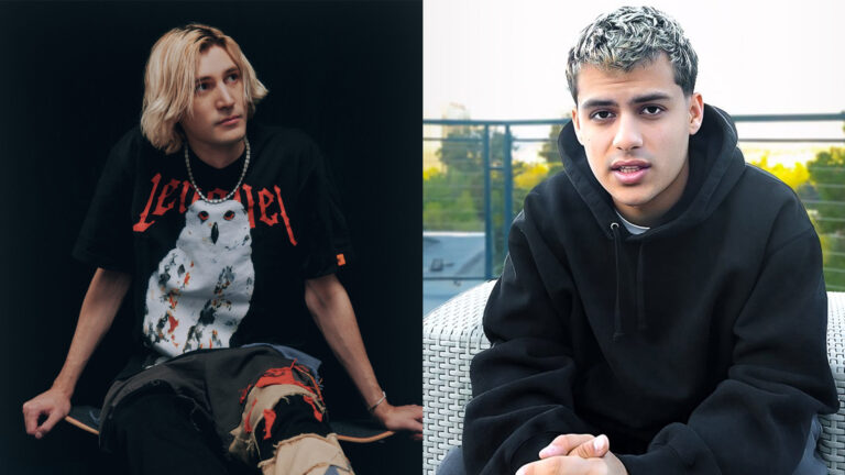 xQc and StableRonaldo in their X posts.
