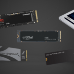 Top 5 SSD for Gaming in 2025 (Image via: Deltias Gaming, WD, Crucial, Samsung, Sabrent)