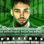 Adin Ross in promotional image for BrandRisk Boxing