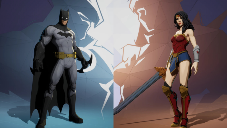 Batman and Wonder Woman in Marvel Rivals Mod