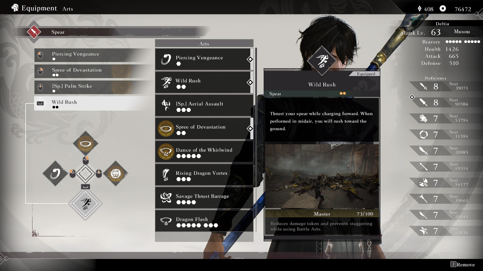 Beginner Spear Battle Arts - Dynasty Warriors Origins