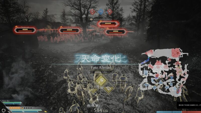 Dynasty Warriors Origins Wei True Ending Route [Source: Koei Tecmo]