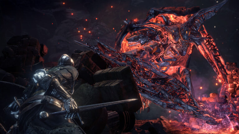 Demon Prince in Dark Souls 3 (Image via FromSoftware)
