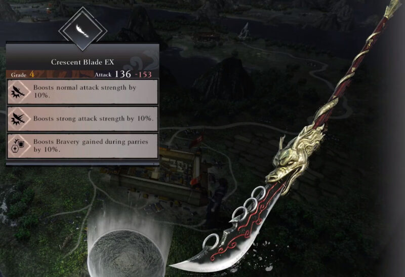 Dynasty Warriors Origins Crescent Blade EX Grade 4