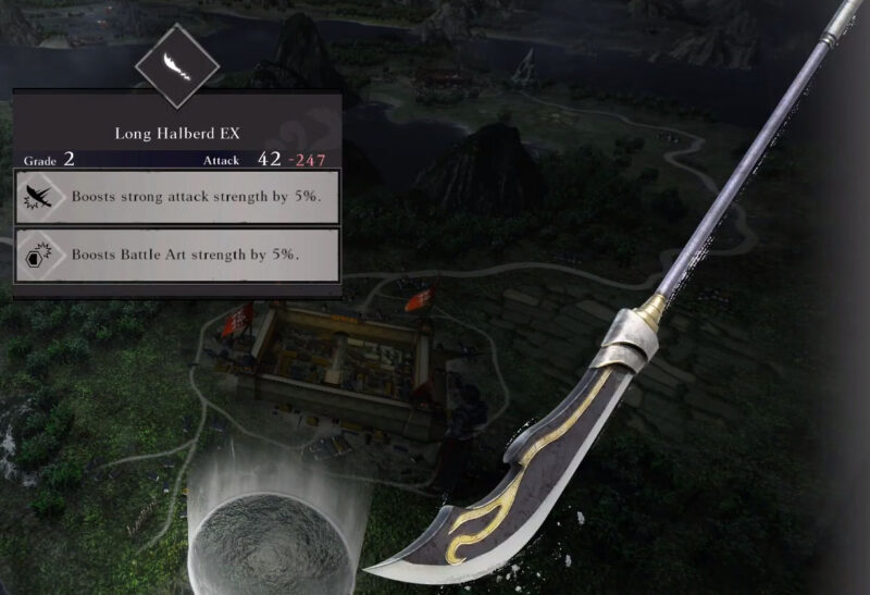 Dynasty Warriors Origins Long Halberd EX Grade 2