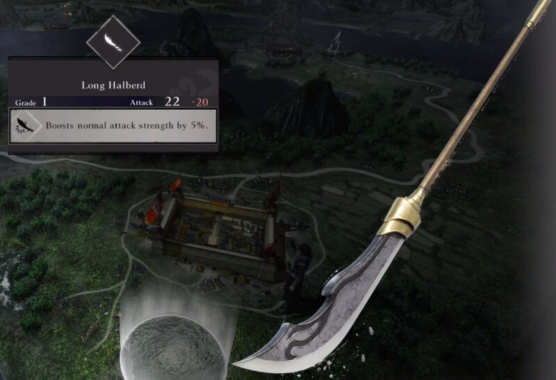 Dynasty Warriors Origins Long Halberd Grade 1