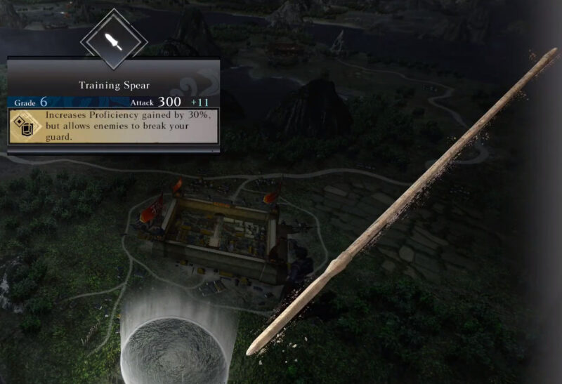 Dynasty Warriors Origins Training Spear Grade 6