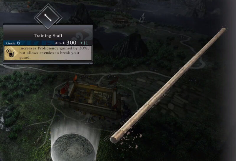 Dynasty Warriors Origins Training Staff Grade 6