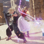 Cloud and Aerith in battle (Image via Square Enix)