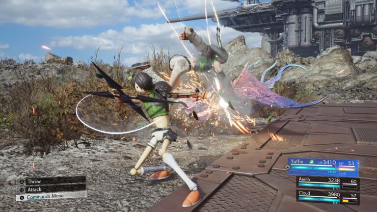 Yuffie's Doppelganger is good against the Gigatrice (Image via Square Enix)