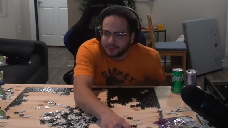 Erobb221 solving the black puzzle