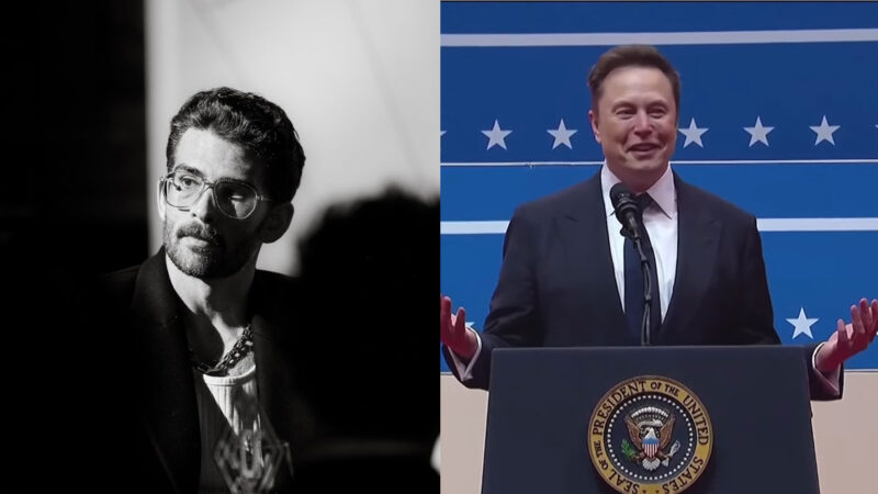 Hasanabi and Elon Musk in images