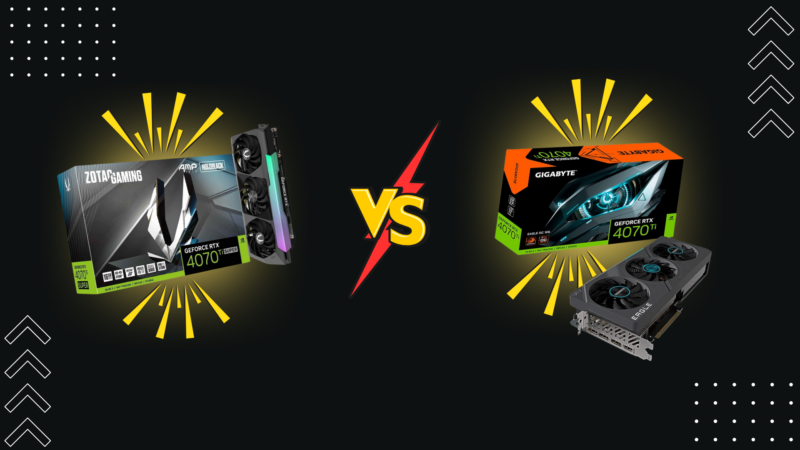 RTX 4070 Ti Super vs RTX 4070 Ti: Specs, Price, Performance and More Compared (Image via: Nvidia, Gigabyte, ZOTAC, Deltias Gaming)