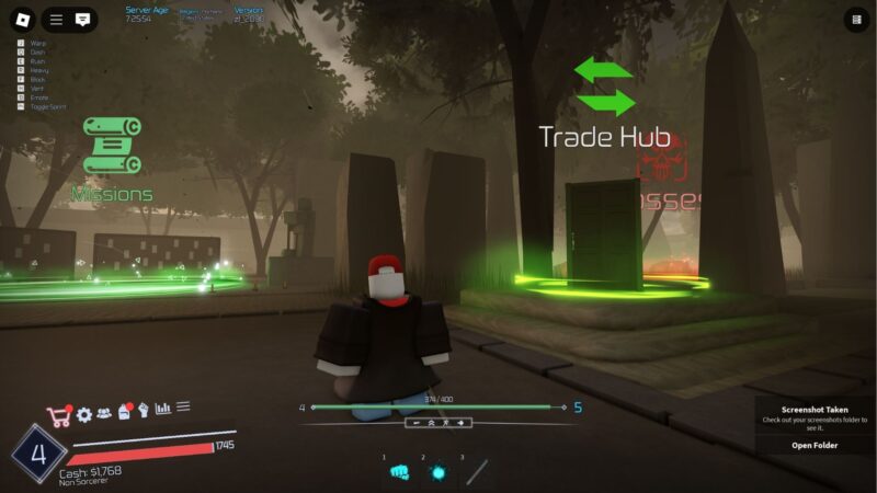 Jujutsu Infinite Trading Hub Location