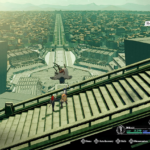 The Regalith Grand Cathedral provides a view of the capital. (Image via ATLUS)