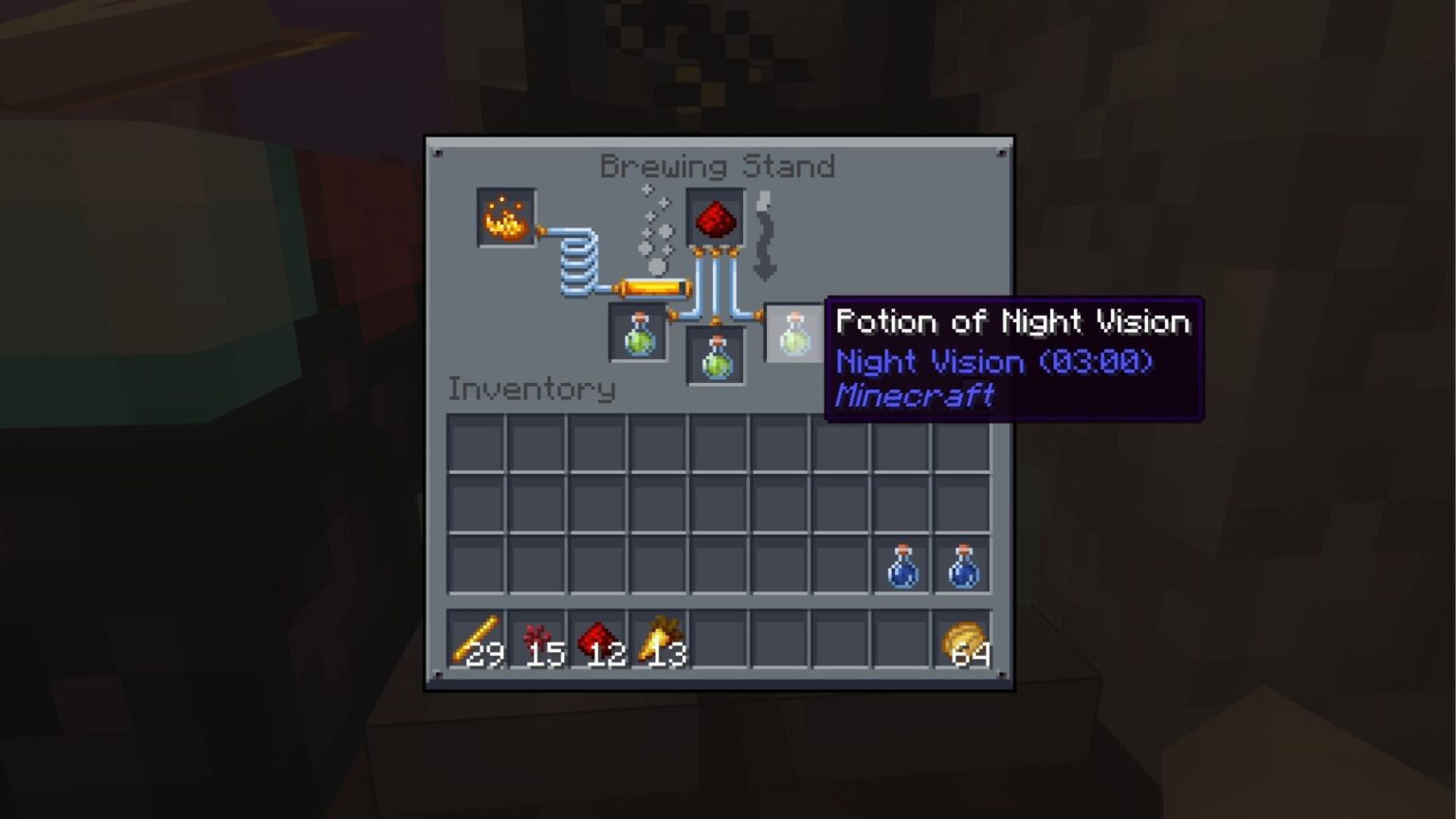 How Do You Make Night Vision In Minecraft Minecraft: How To Make Night Vision Potion - Deltia's Gaming