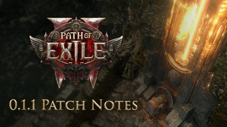 Path of Exile 2 Patch Notes 0.1.1 [Source: Grinding Gear Games]