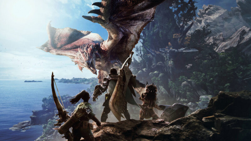 Monster Hunter World cover art (Image via Capcom)