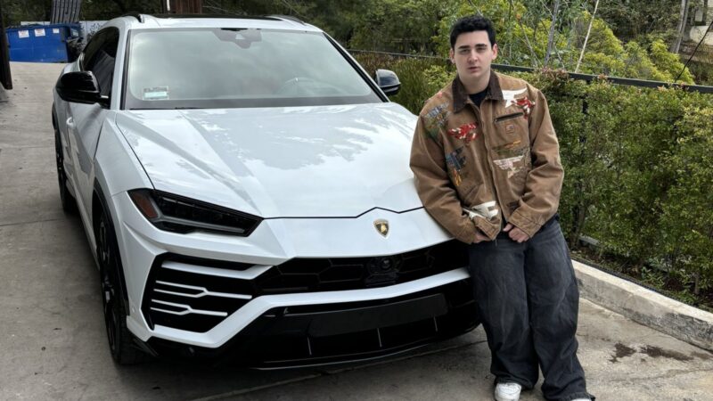 FaZe Lacy Shows Off His New Lamborghini Urus Reportedly Worth $220,000