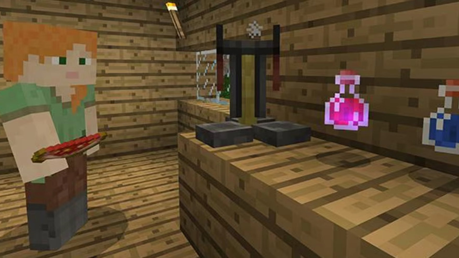 Various Potions (Image via Mojang Studios)