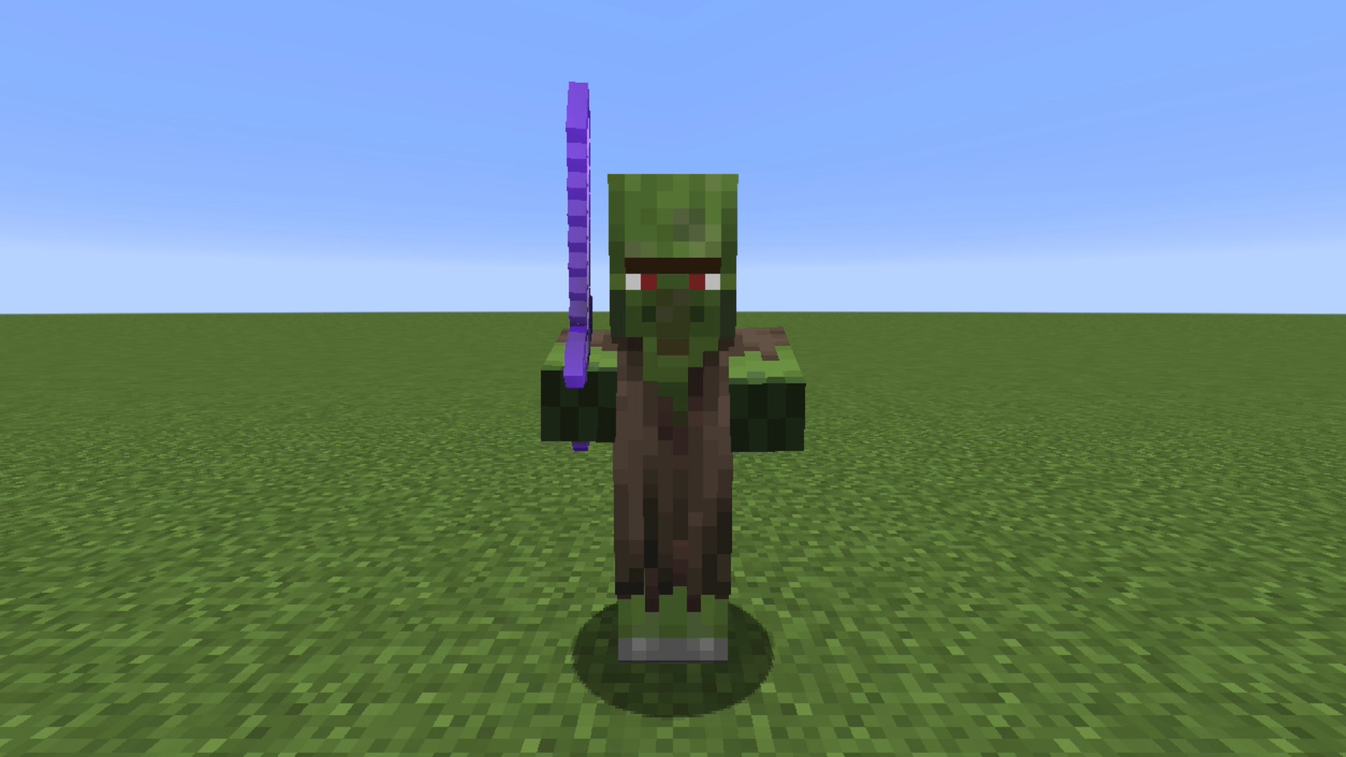 Zombie Villager (Image via Minecraft Wiki)