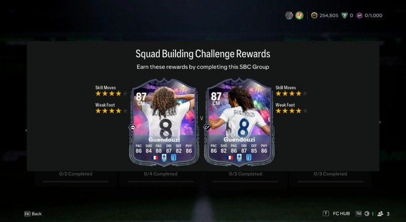 Matteo Guendouzi NumeroFUT SBC in EAFC 25