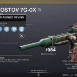 How to get Exotic Khvostov 7G-0X in Destiny 2