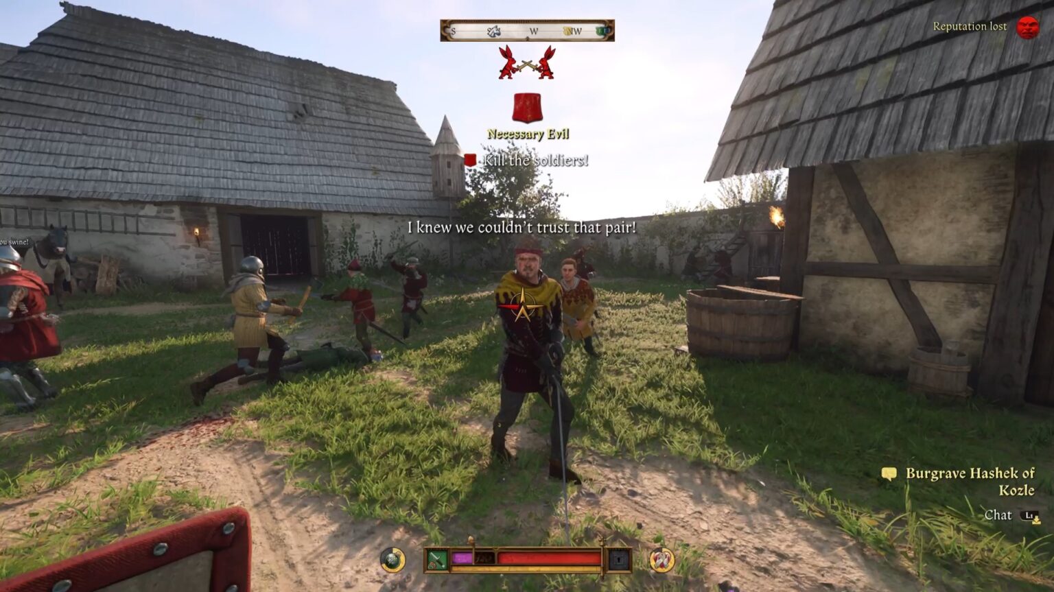 How to complete Necessary Evil Quest in Kingdom Come: Deliverance 2