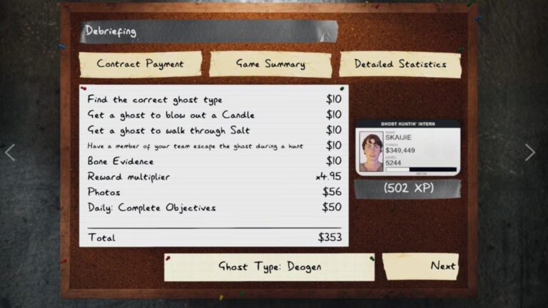 How to make money in Phasmophobia (Source: Kinetic Games)