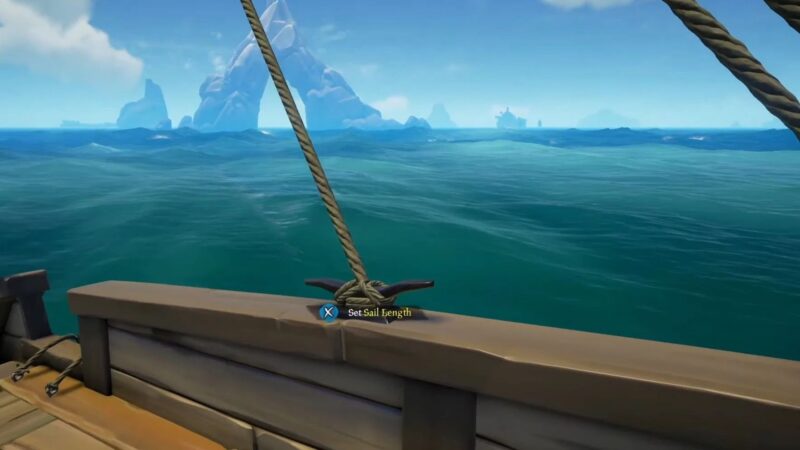 The sails determine your speed (Source: Xbox Game Studios)