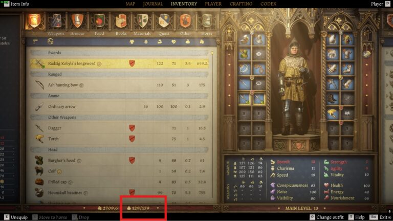 weight guide kcd2