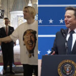 xQc, Donald Trump, and Elon Musk in images