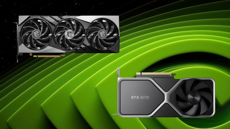 RTX 4070 Ti Super vs RTX 4070: Specs, Price, Performance and More Compared (Image via: Nvidia, MSI, Deltias Gaming)