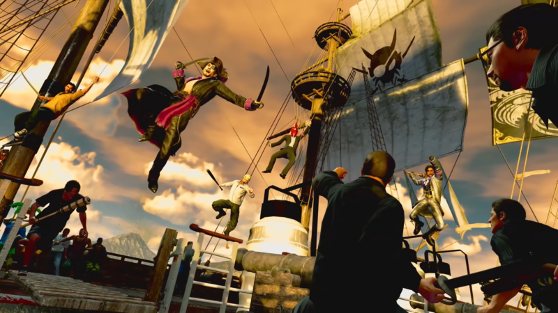 Like a Dragon: Pirate Yakuza in Hawaii looks to have a lot of new elements (Image via Ryu Ga Gotoku and SEGA)