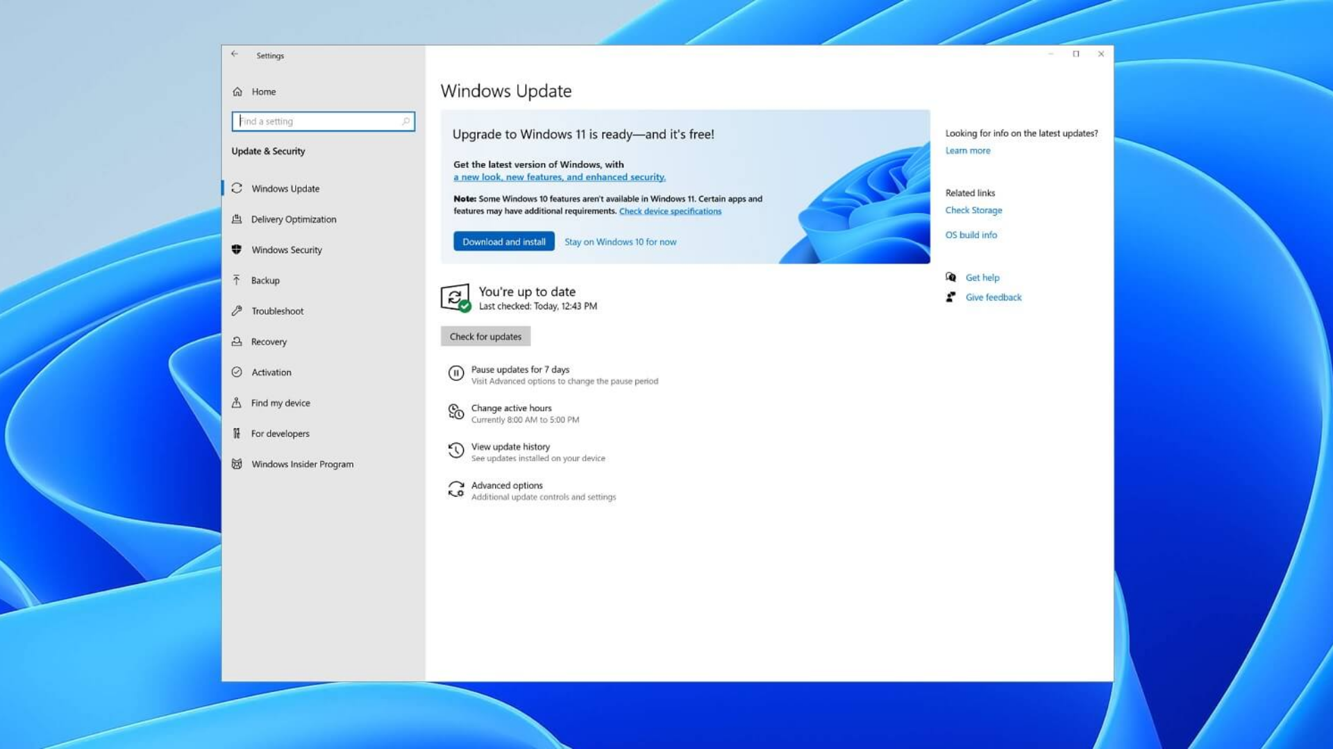 Make sure to Update Windows 11 to the Latest Version (Image via Microsoft)