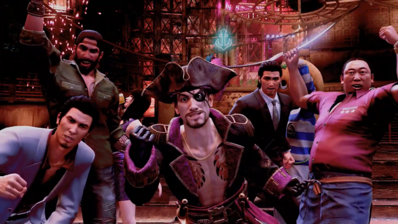 Embark on an epic pirate adventure (Image via SEGA)