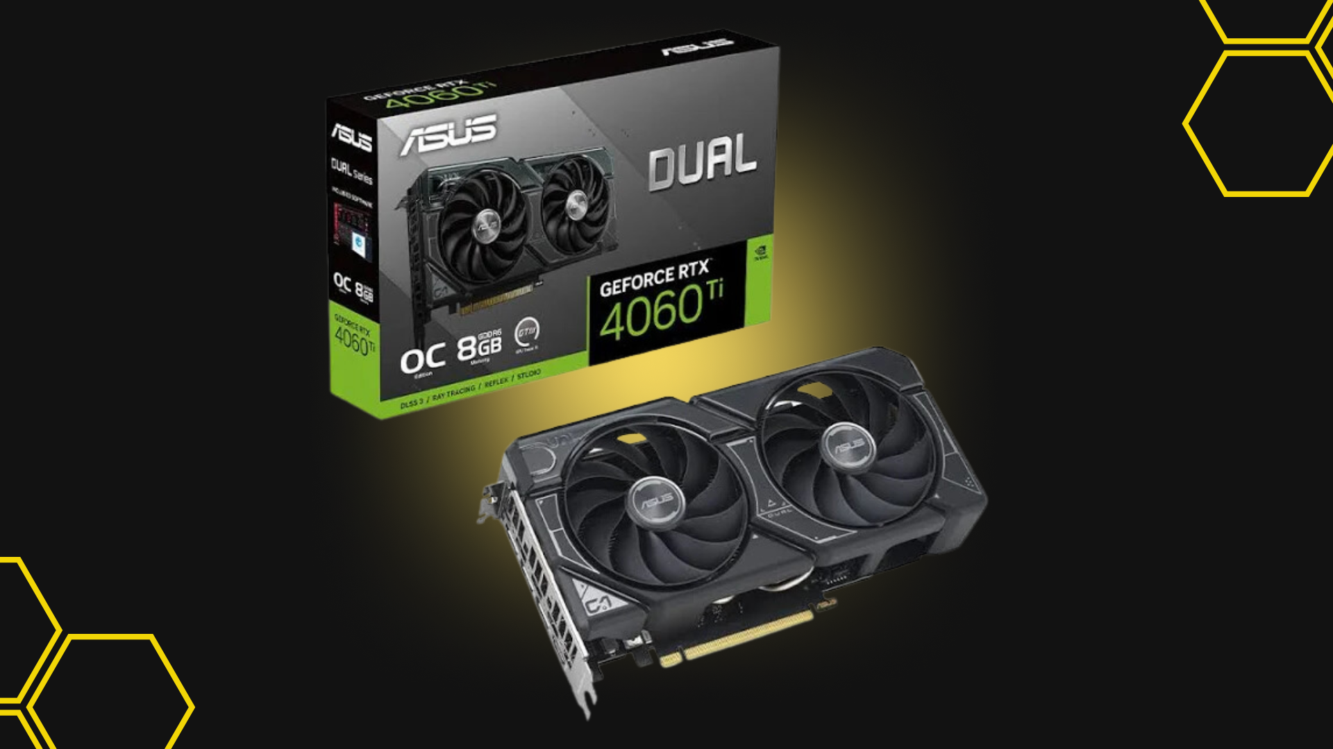 RTX 4060 Ti (Image via: Nvidia, ASUS, Deltias Gaming)