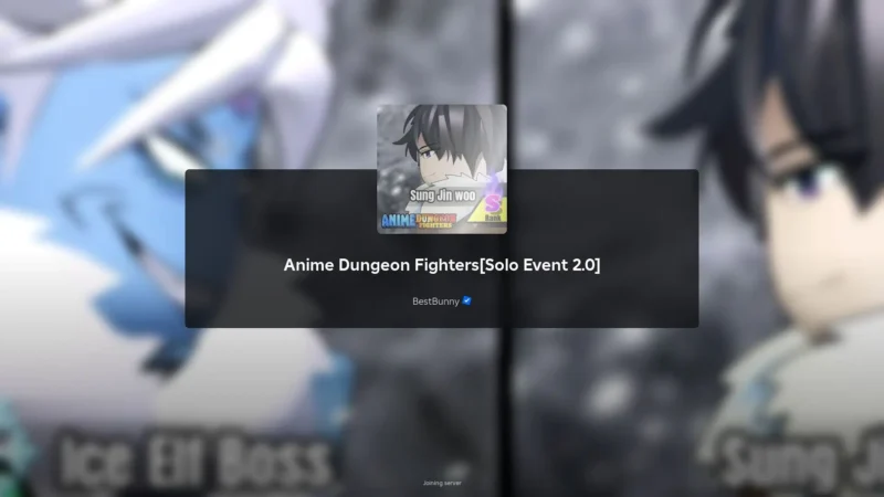 Solo Event 2.0 in Anime Dungeon Fighters Roblox: Everything To Know